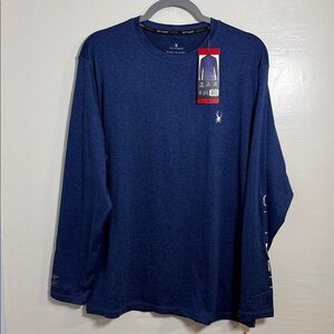 Spyder Men’s Rash Guard, Breathable Fabric, Quick Dry, 50+ UPF protection M New